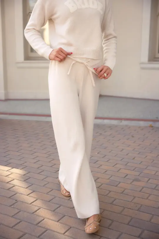 Bride Sweatpants in Oatmeal