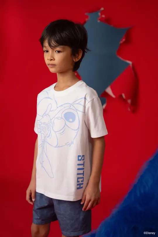 Peek-A-Boo Stitch Tee