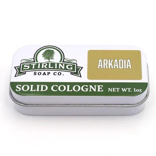 Arkadia - Solid Cologne Tin