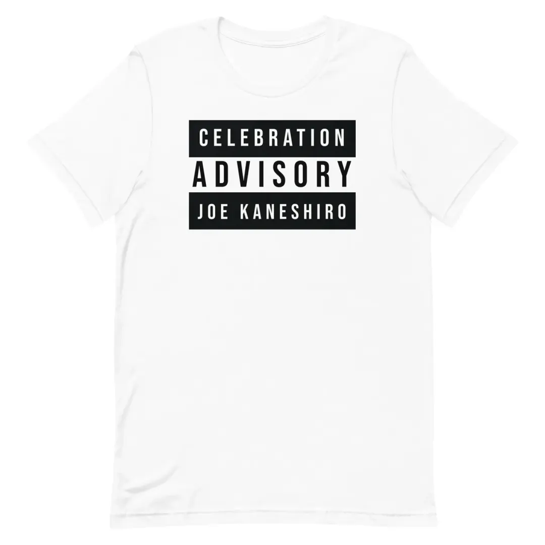 Kaneshiro Advisory Label Memorial Unisexy t-shirt