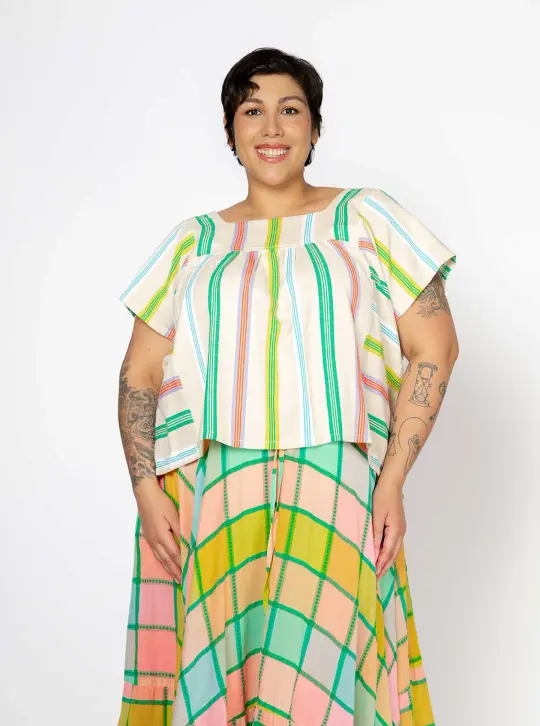 sample sale | lynne top lifeguard | XS-2X