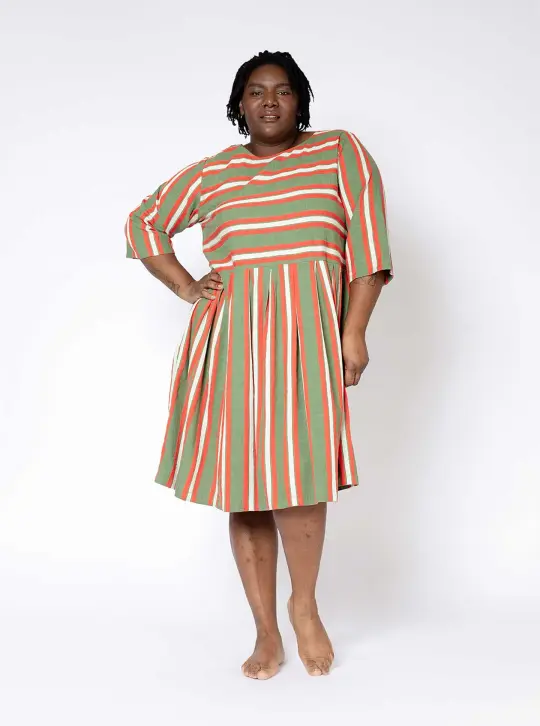 sample sale | sage dress fennel | XXS-3X