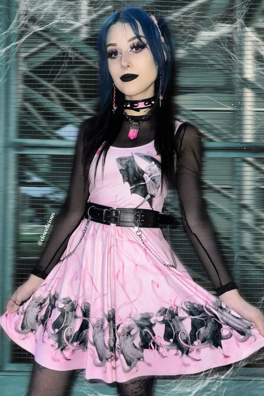 Maypole Mice Scoop Skater Dress