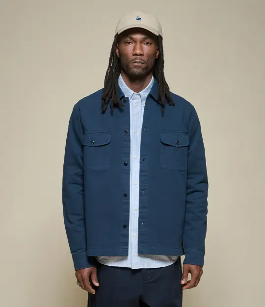 Sturdy Worker's Cotton Twill Long Sleeve Shirt