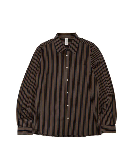Another Aspect Another Shirt 3.0 Brown/Black Stripe