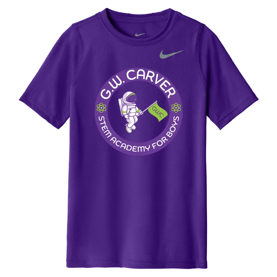GWC STEM Academy Screen Printed DV7317 Youth Nike Team rLegend Tee