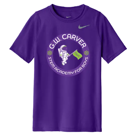 GWC STEM Academy Screen Printed DV7317 Youth Nike Team rLegend Tee