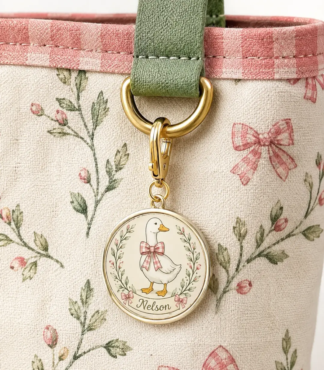 Nelson the Goose Zipper Pull