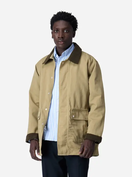 Country Jacket ~ Tan Waxed Nylon