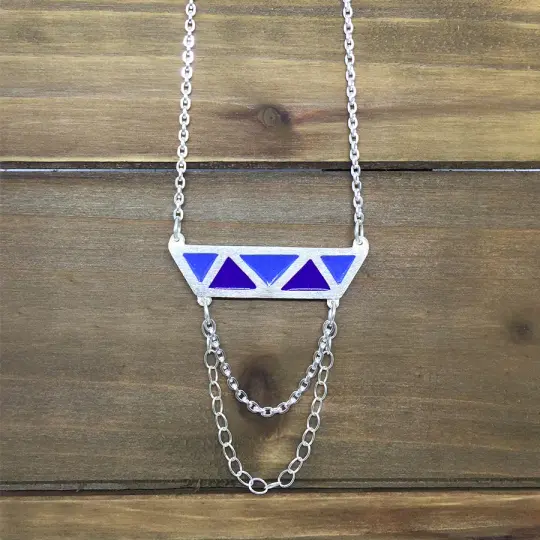 Triangles Color Necklace