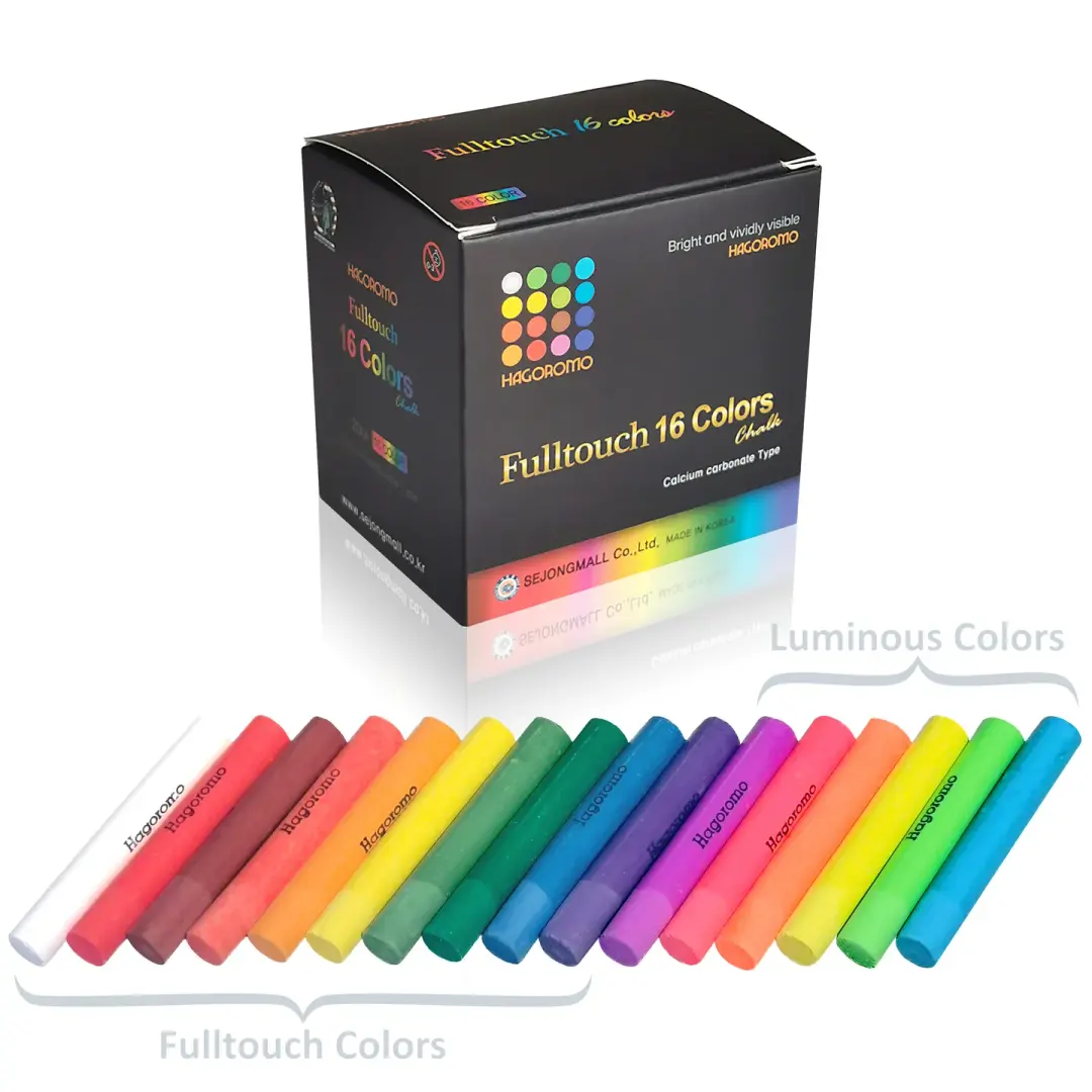 HAGOROMO Fulltouch x Luminous Chalk 10+6 Colors 20 PCS [Limited Edition]