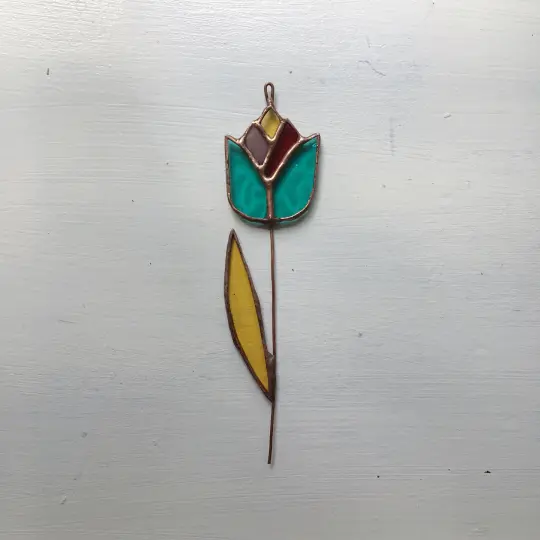 Whimsical Multi-Colored Flower Stem - ABJ x BreatheLiveExplore