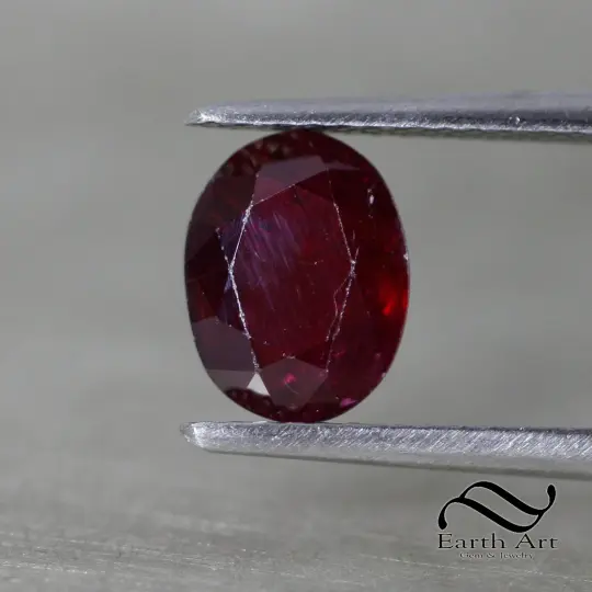2.07 ct Natural Ruby USA Seller - Loose red Oval 8x6