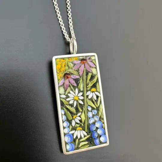 Coneflower, Lupine and Daisy Garden