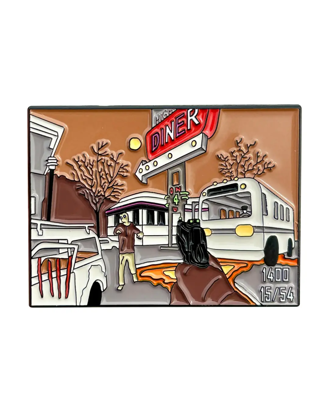 Tranzit - Zombies - Enamel Pin