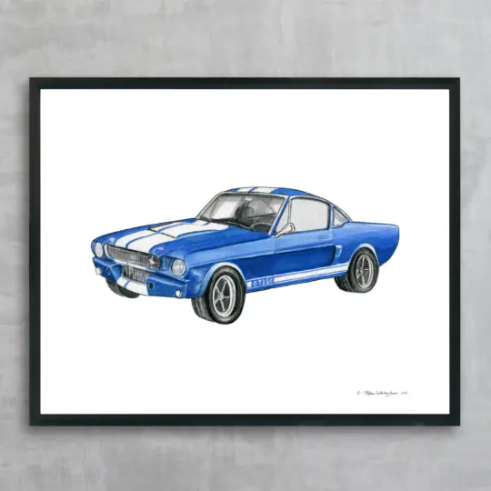 Shelby Mustang Fine Art Print