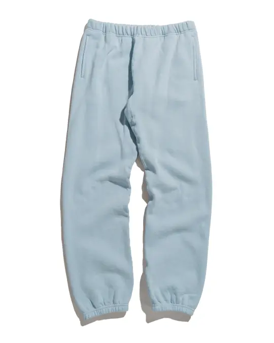 The Real McCoy's MC24116 10 Oz. Loopwheel Sweat Pants Saxe