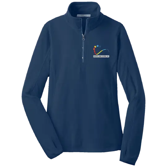 CLC L224 Port Authority Ladies 1/4 zip microfleece jacket