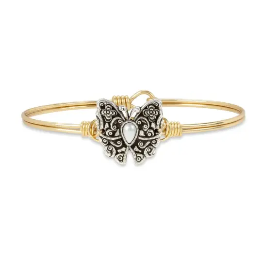 BUTTERFLY BANGLE BRACELET
