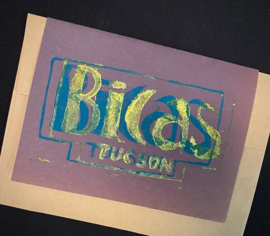 Stamped BICAS Card