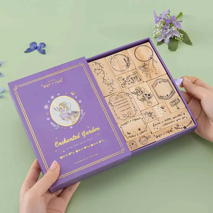 Tsuki ‘Enchanted Garden’ Bullet Journal Stamp Set ☾