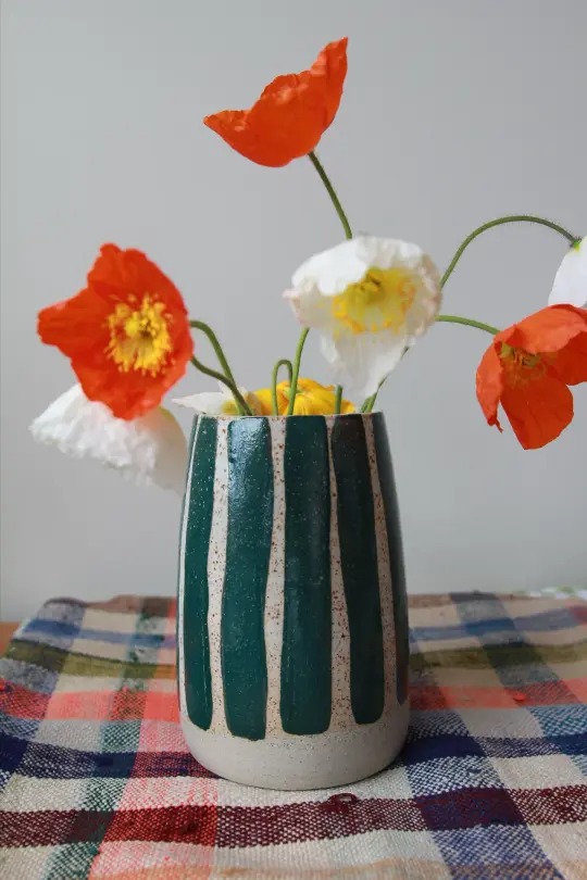 Striped Vase