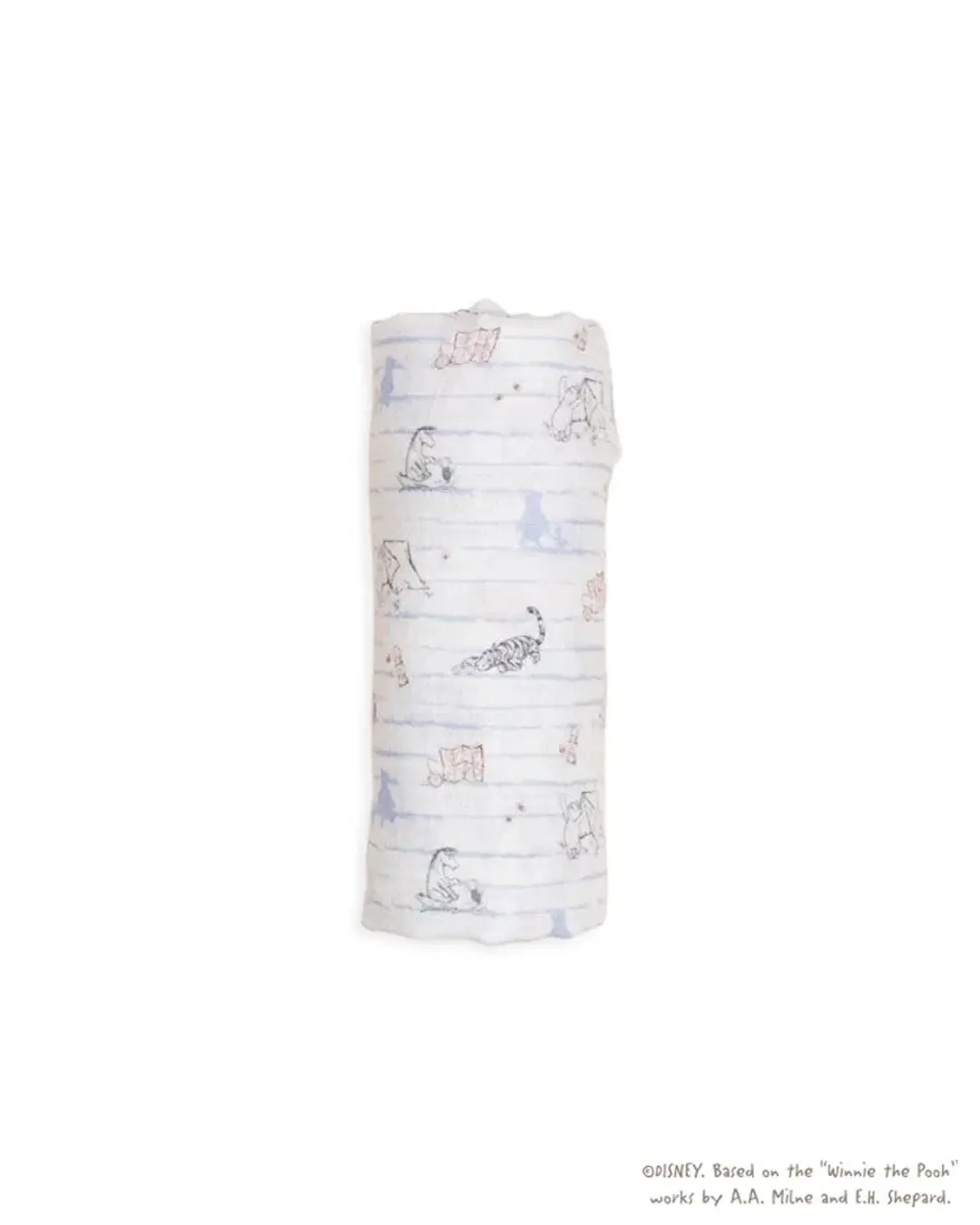 Organic Cotton Swaddle - Camping with Pooh