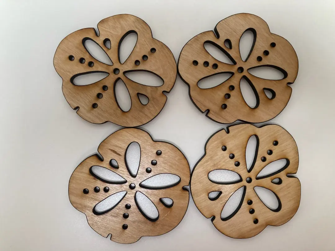 Sand Dollar Coasters