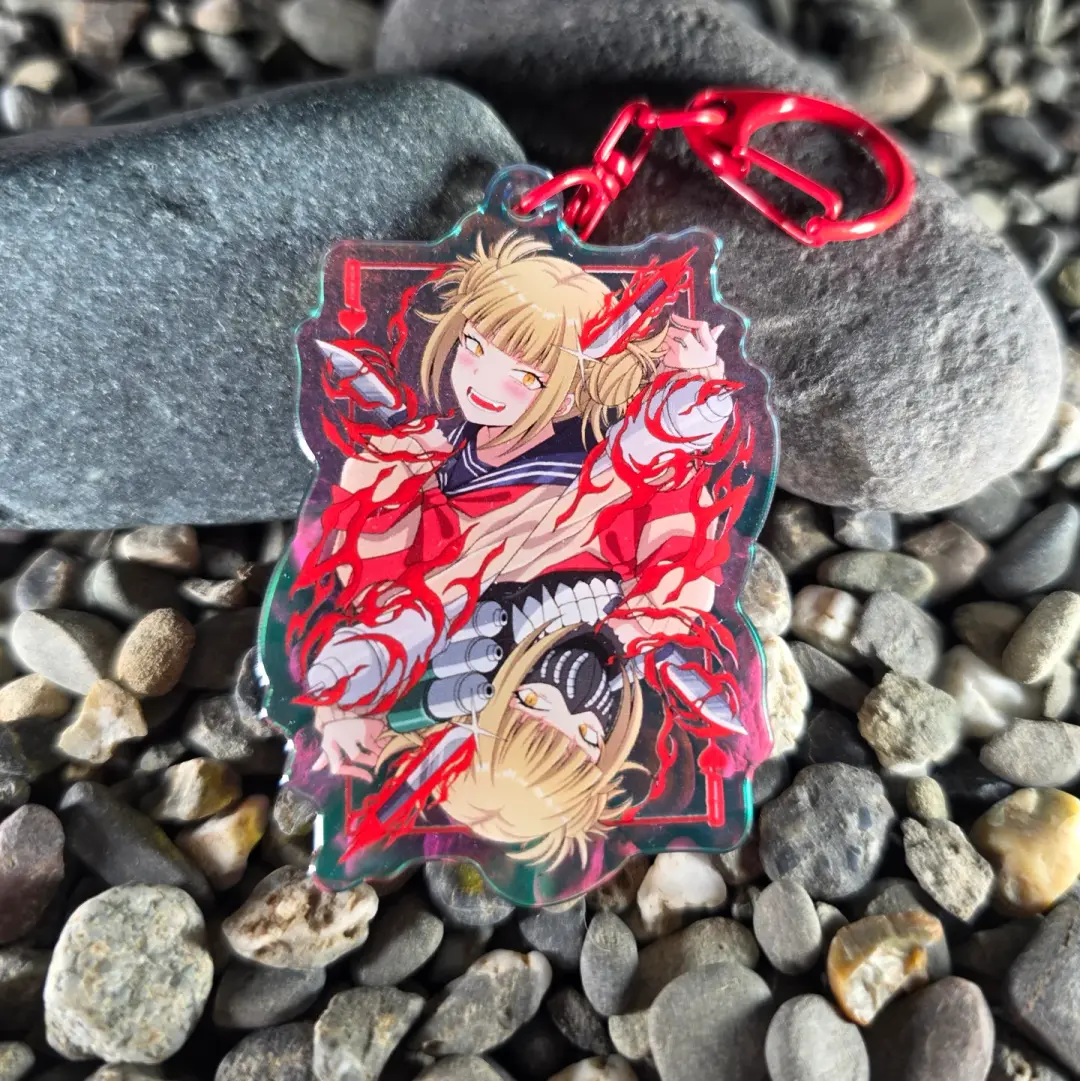 Queen of Hearts Keychain