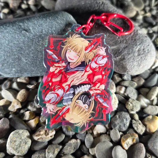Queen of Hearts Keychain