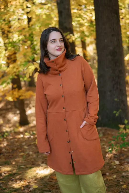 Gale Jacket in Rust