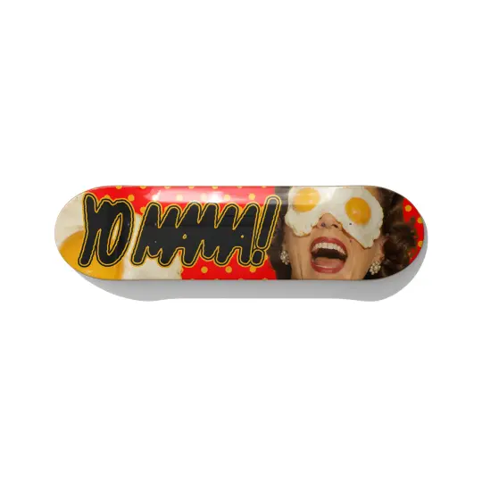 Parental Advisory by Yehor Bread Skateboard Art