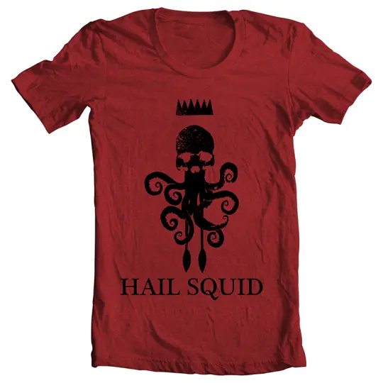 HAIL SQUID RED