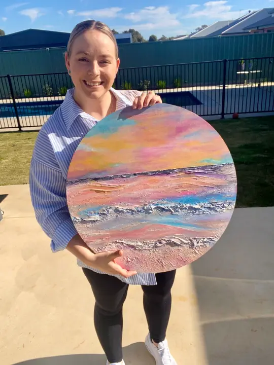 Original Painting - Breathe 58cms