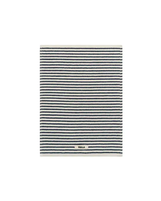 Tekla Terry Bath Mat Sailor Stripes