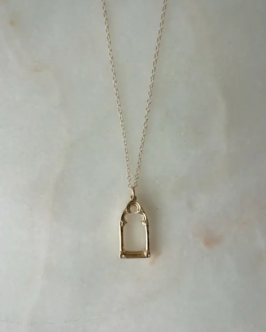 The Open Window // Gold Necklace