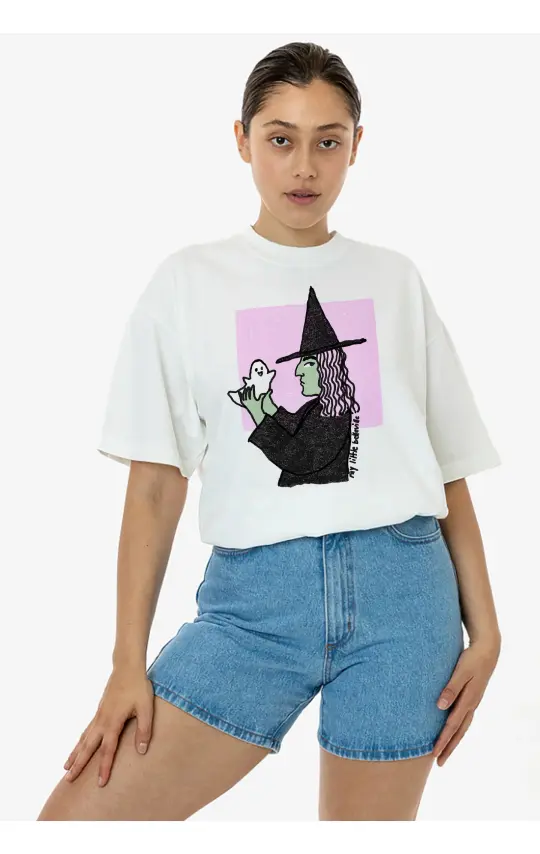 Adult + Kids Witch + Baby Ghost Tee