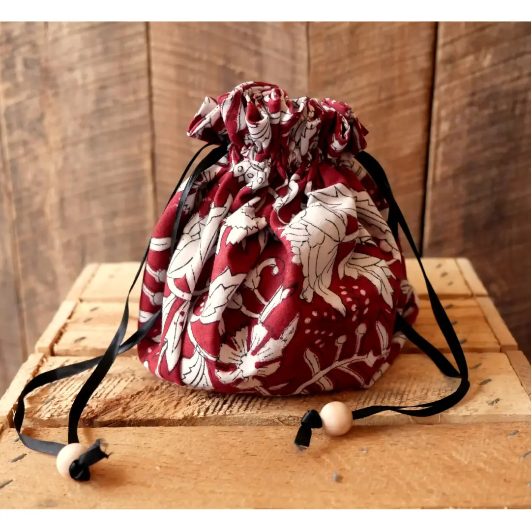 Drawstring Purse
