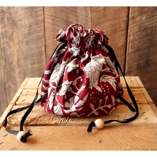 Drawstring Purse