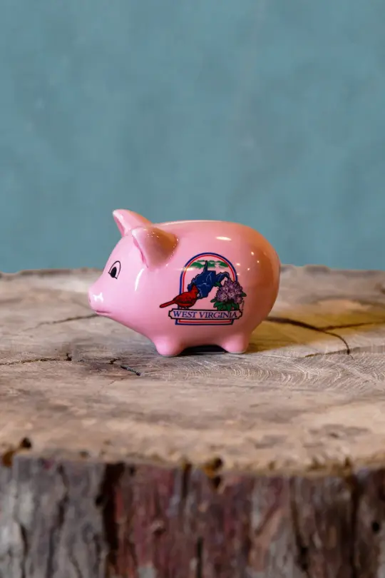 Vintage WV Piggy Bank