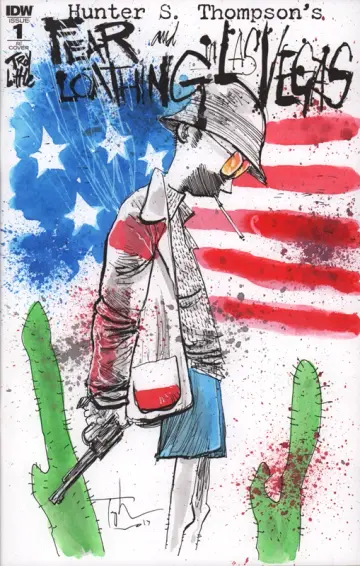 FEAR & LOATHING #1 PAINTED SKETCH COVER 02
