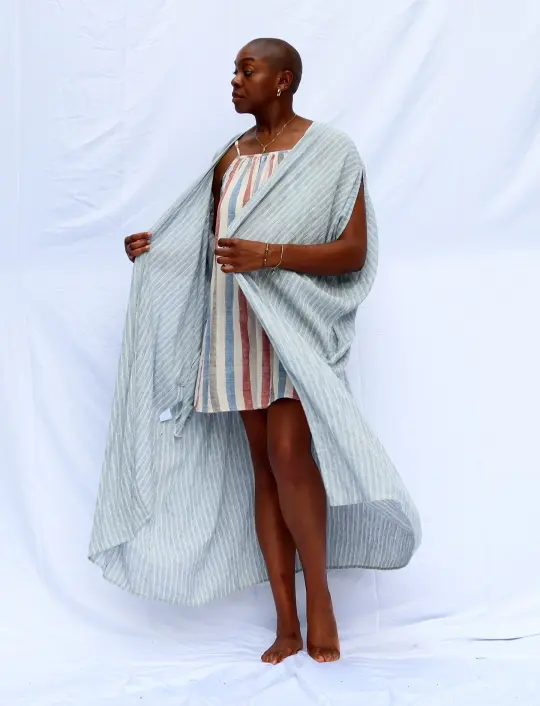 Handwoven - Matriarch Duster Long Kaftan