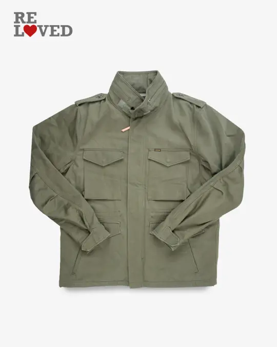 Quilt Lining M65 Field Jacket - Olive Drab Green (IHM-41-GRN) Size XXL