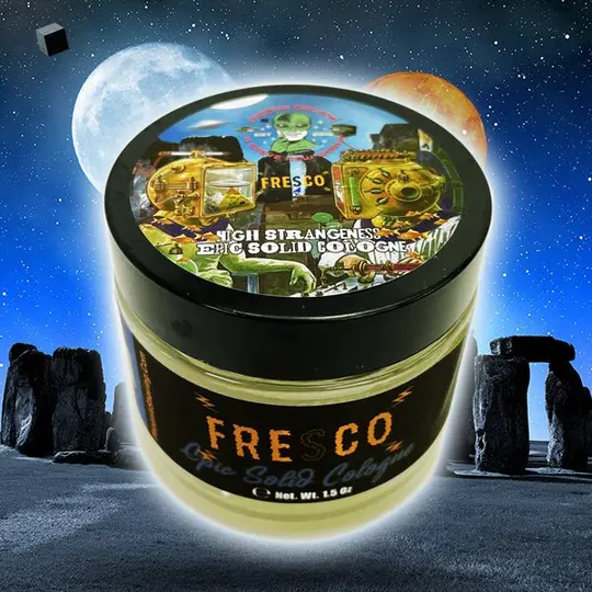 Fresco Solid Cologne | Contains Prickly Pear Oil | Homage To Vintage Old Spice Fresh Scent!
