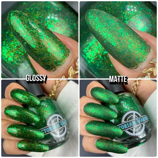 Victorian Varnish: Holidays "Evergreen Envy" *CAPPED PRE-ORDER*
