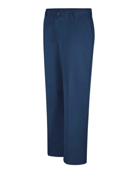 AGC PC45 Ladies Red Kap Plain Front Cotton Pants - UNHEMMED