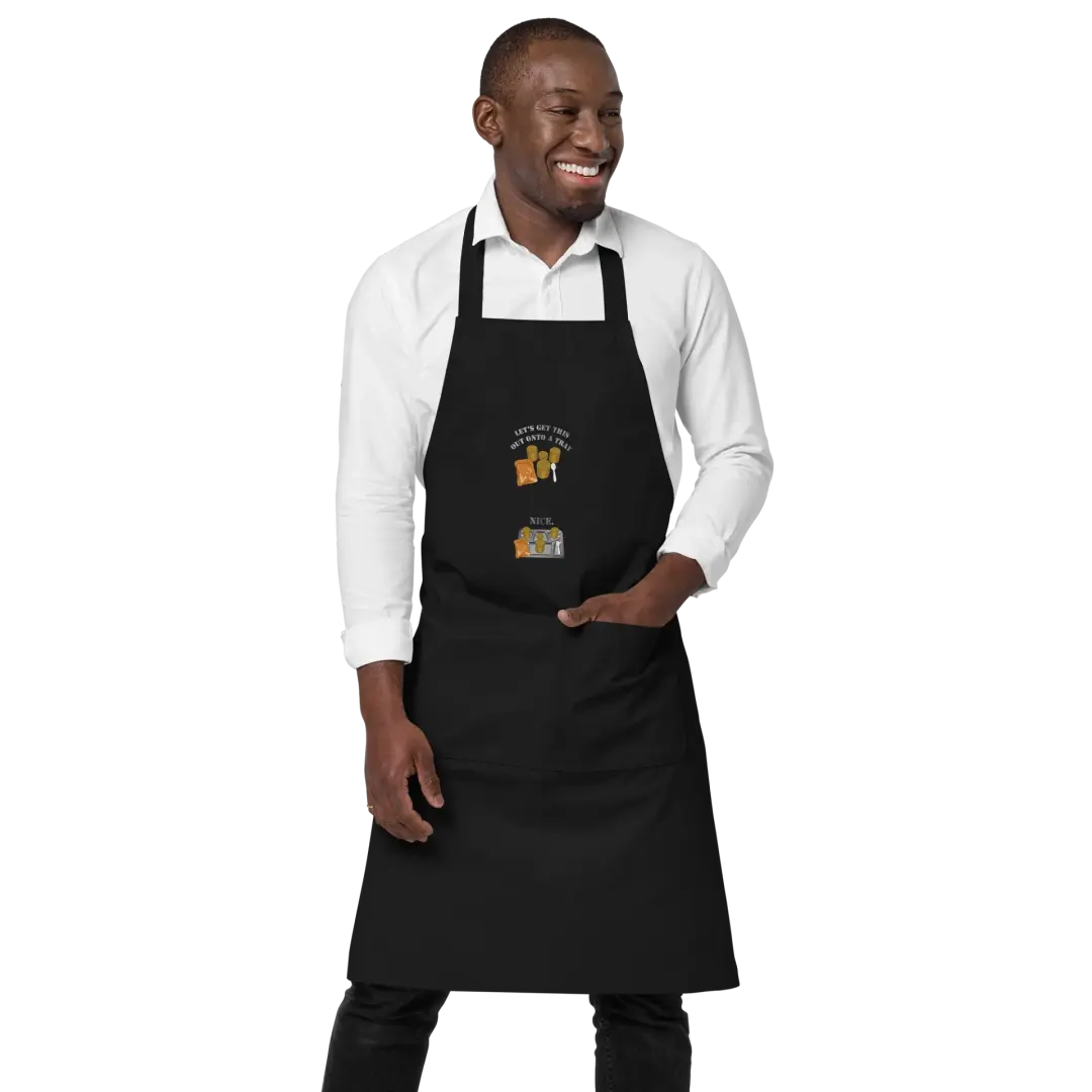 Let's get this out onto an apron