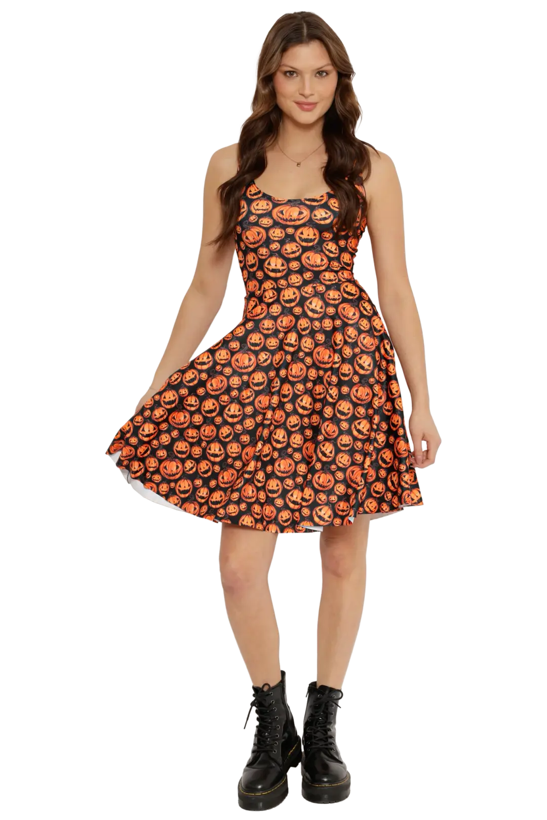 Pumpkins Scoop Longline Dress
