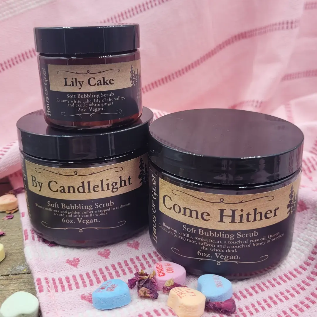 Valentine's Bubbling Scrubs