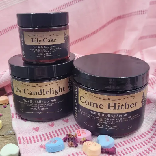 Valentine's Bubbling Scrubs